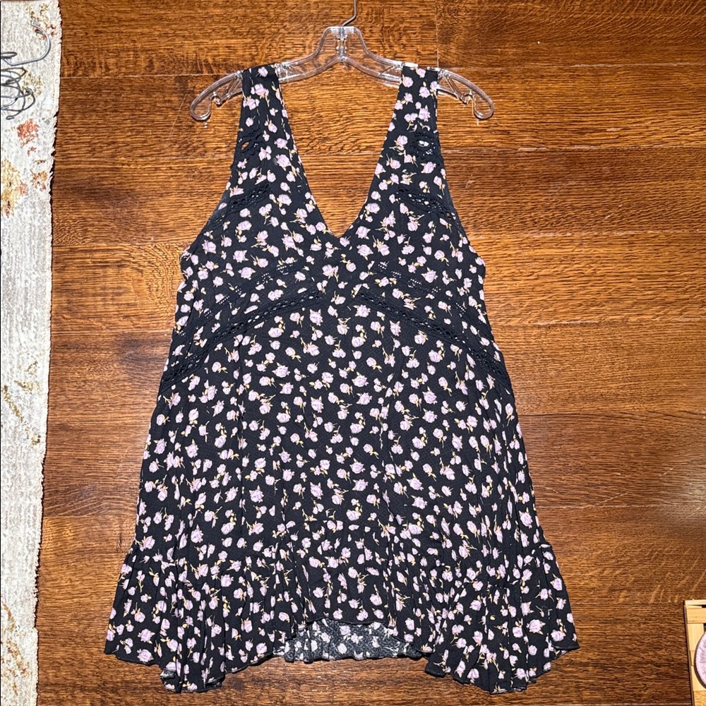Free People Intimately V-Neck Floral Dress